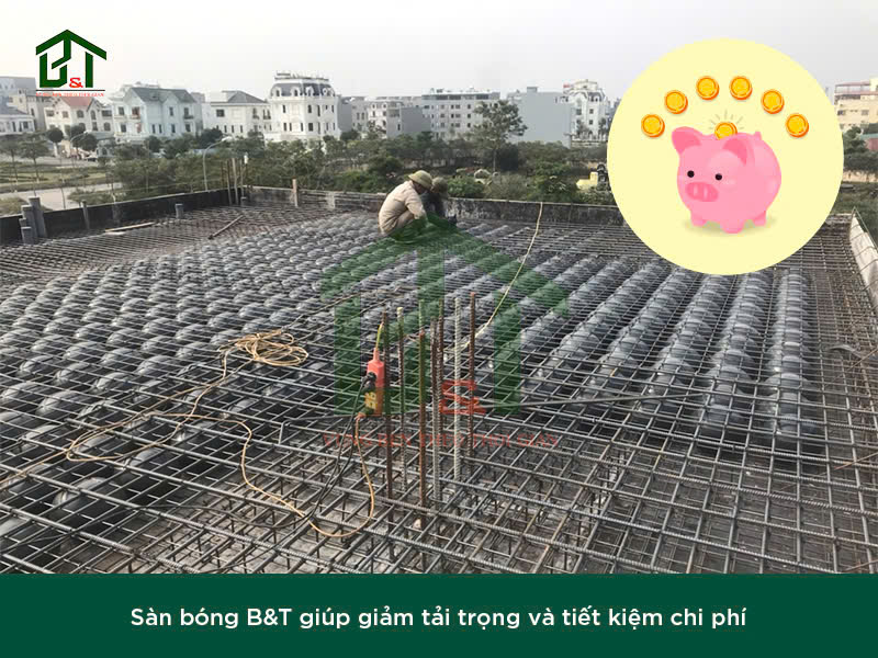 Công nghệ xanh trong xây dựng: B&T Việt Nam đi đầu với sàn bóng