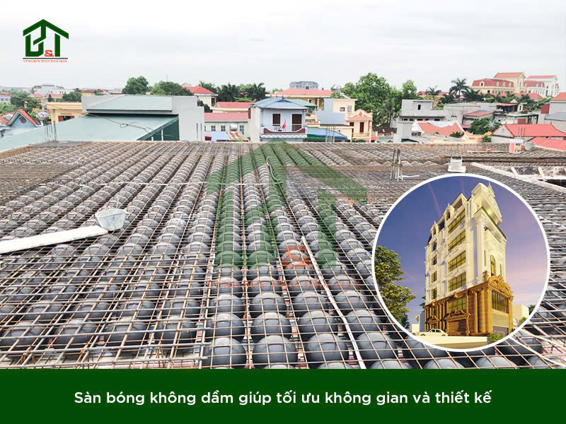 Sàn bóng không dầm là gì? Có nên thi công không?