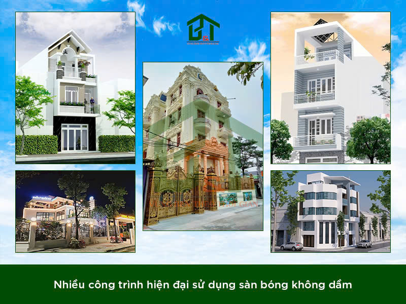 Sàn bóng không dầm là gì? Có nên thi công không?