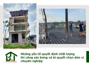 Thi công sàn bóng: Các yếu tố ảnh hưởng đến chất lượng và cách lựa chọn đơn vị uy tín