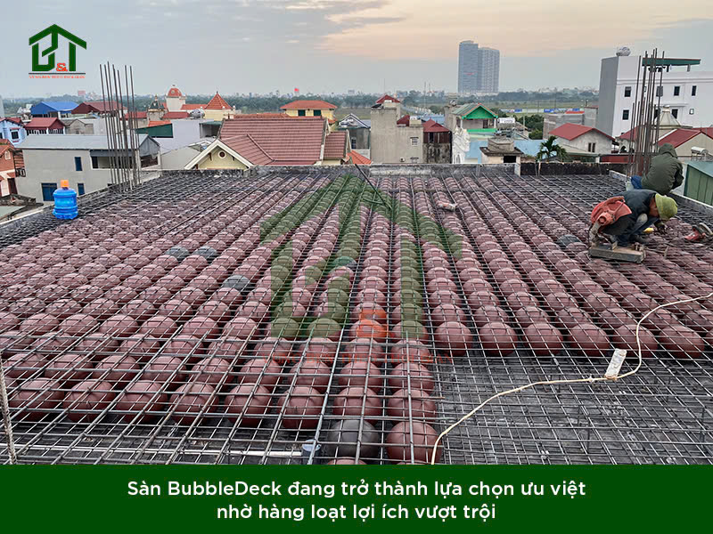 Sàn BubbleDeck: Hành trình từ Đan Mạch đến Việt Nam